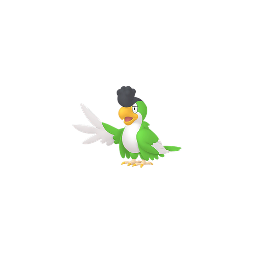 Green Plumage Squawkabilly